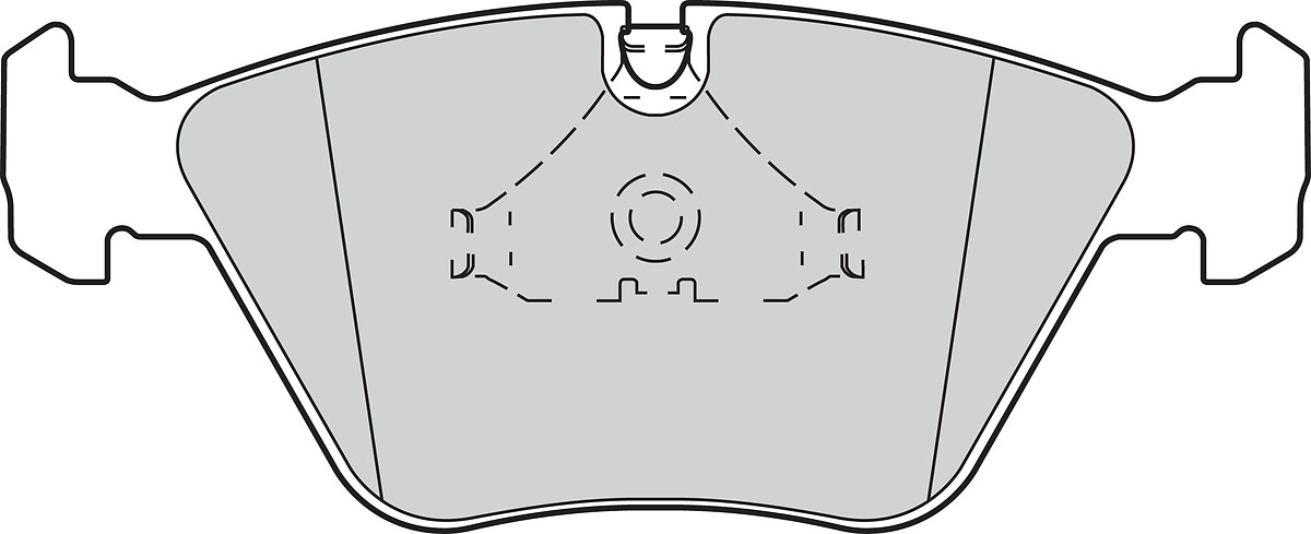 Jeu de 4 plaquettes de frein VALEO ref. 301409